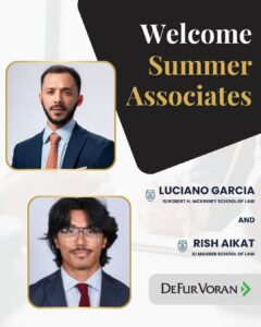 DeFur Voran Summer Associates Luciano Garcia and Risk Aikat